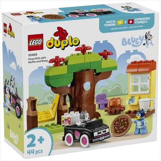[LG10469] LEGO 10469 PIZZA GIRLS WITH MUFFIN AND BLUEY