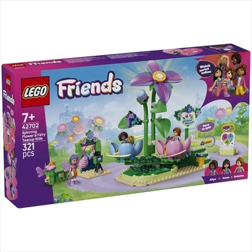 [LG42702] LEGO 42702 SPINNING FLOWER & FAIRY TEACUP RIDE