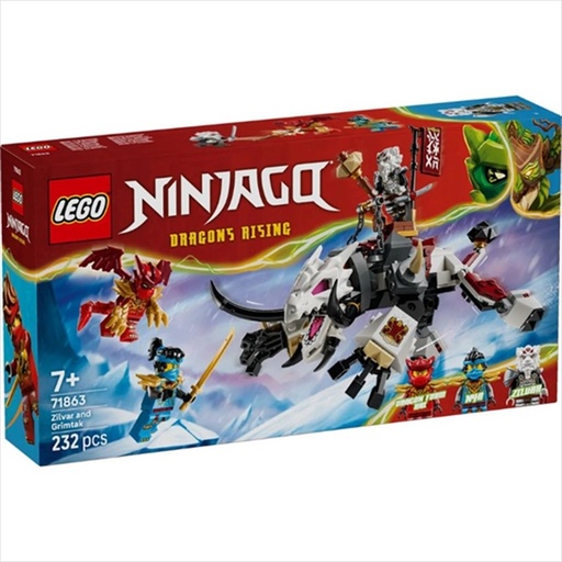 [LG71863] LEGO 71863 ZILVAR AND GRIMTAK THE DRAGON
BEAST