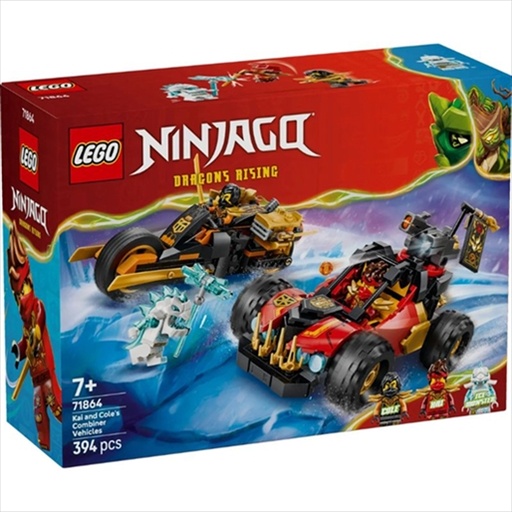 [LG71864] LEGO 71864 KAI AND COLE'S COMBINER
VEHICLES