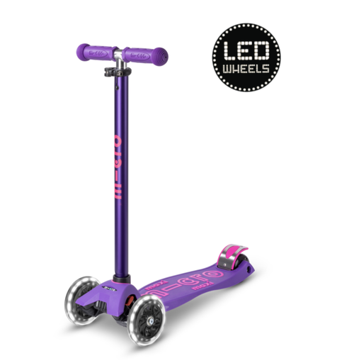 [MRMMD066] SCOOTER MICRO MAXI DELUXE PURPLE LED