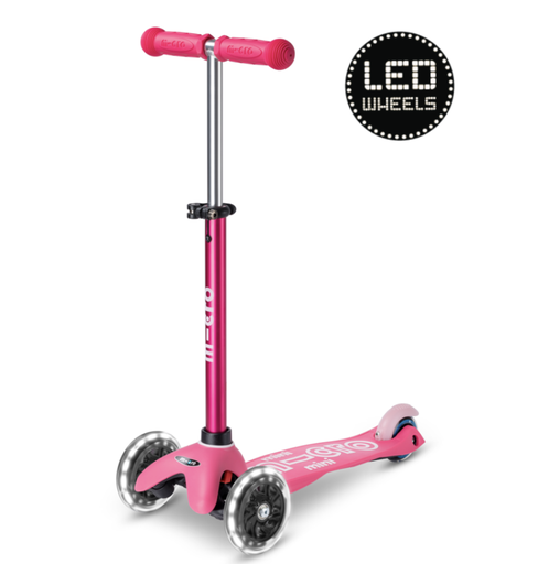 [MRMMD075] SCOOTER MICRO MINI DELUXE PINK LED